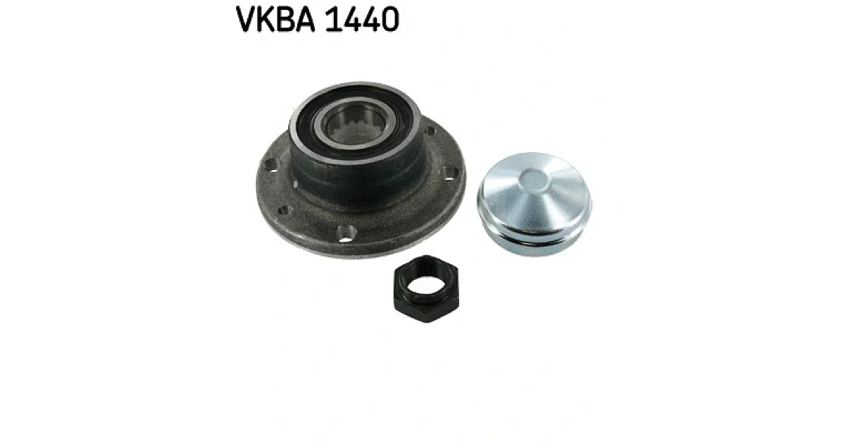 VKBA1440 - SKF - Комплект подшипника ступицы колеса