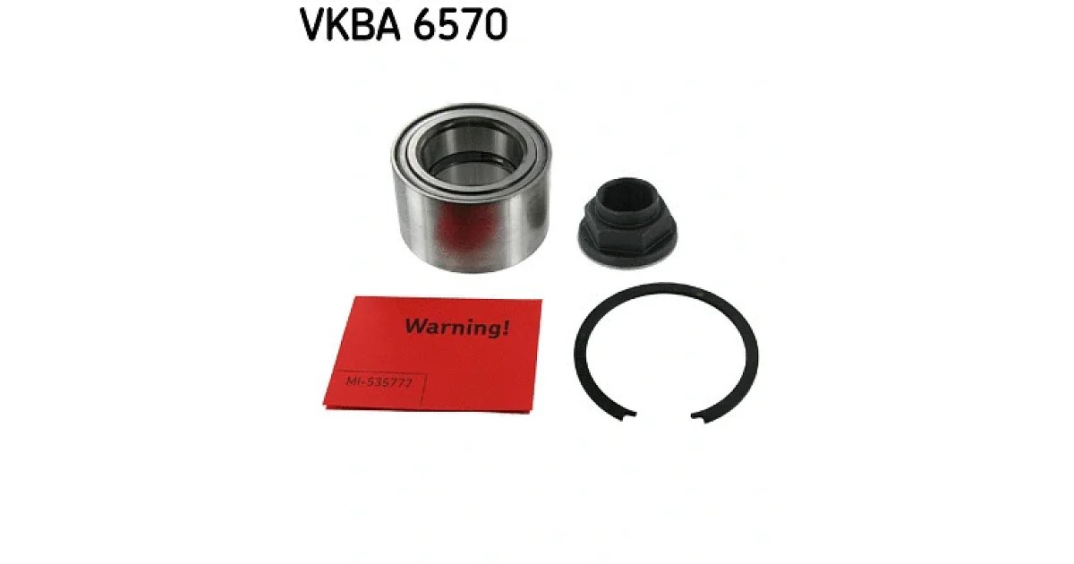 VKBA6570 - SKF - Комплект подшипника ступицы колеса