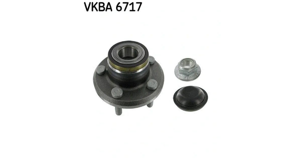 VKBA6717 - SKF - Комплект подшипника ступицы колеса