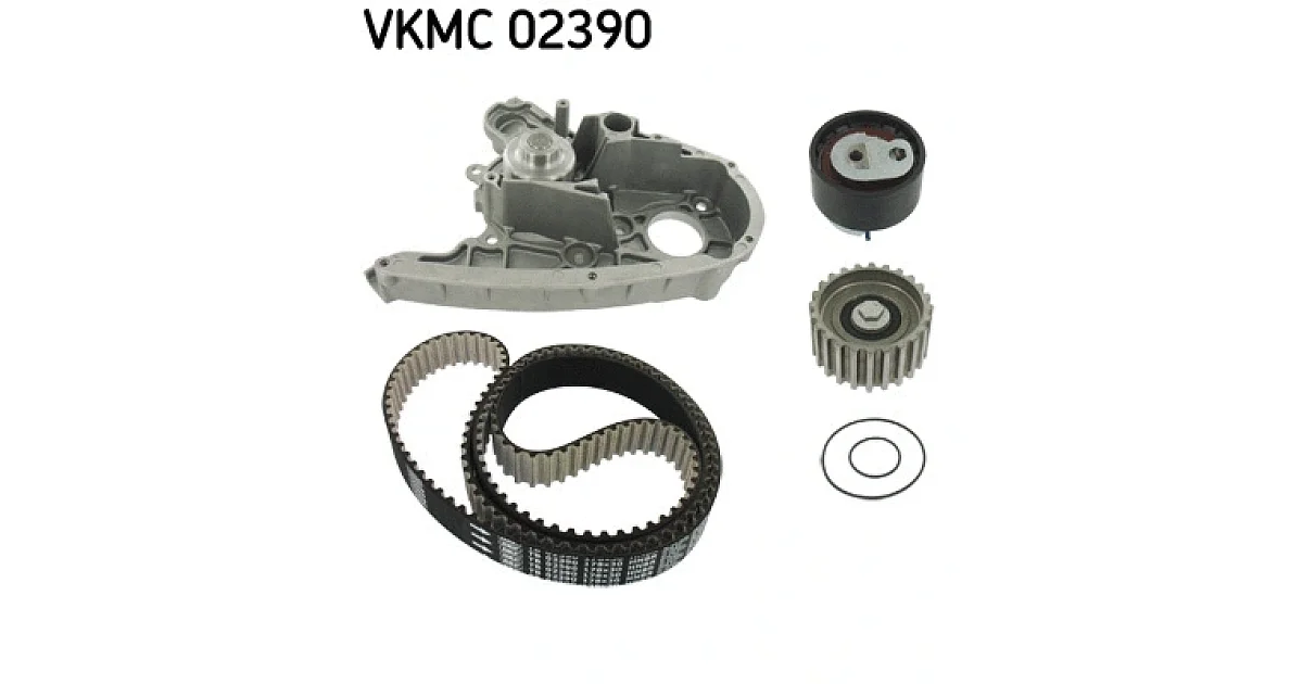VKMC02390 - SKF - Водяной насос + комплект зубчатого ремня