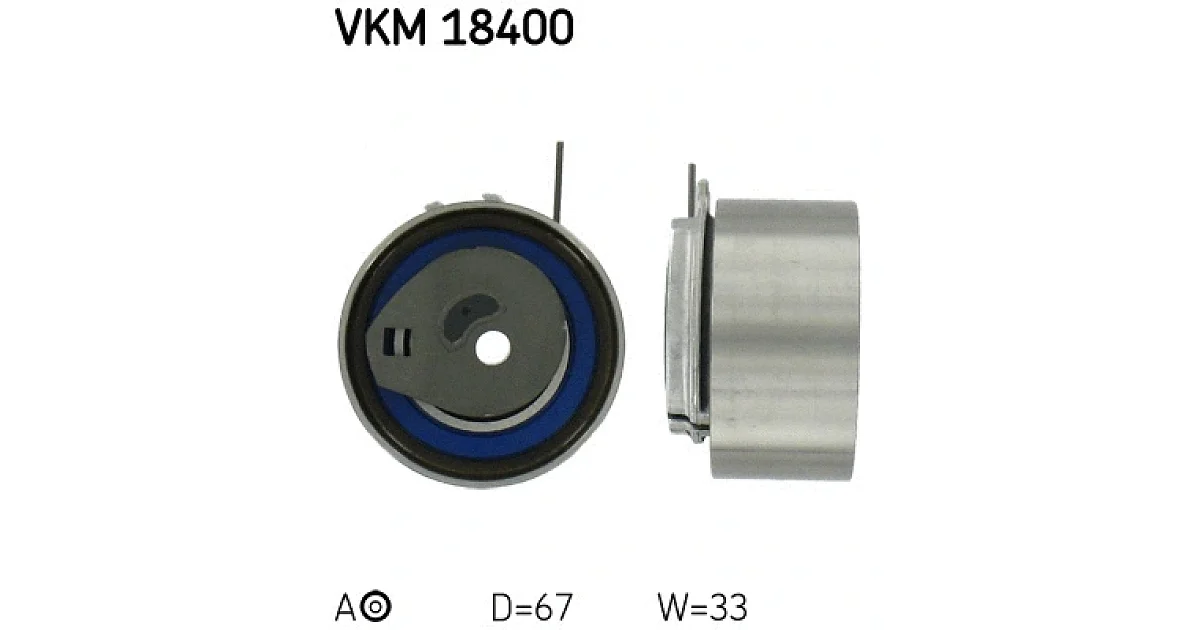 VKM18400 - SKF - Натяжной ролик, ремень ГРМ
