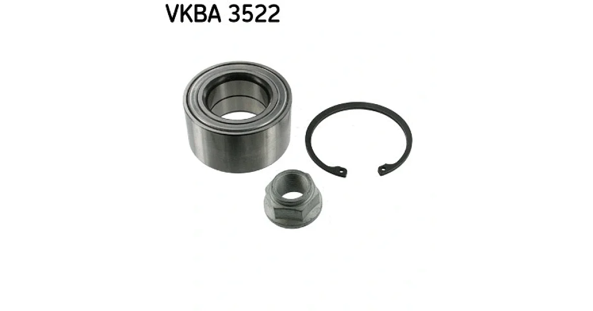 VKBA3522 - SKF - Комплект подшипника ступицы колеса