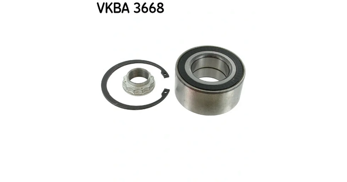 VKBA3668 - SKF - Комплект подшипника ступицы колеса