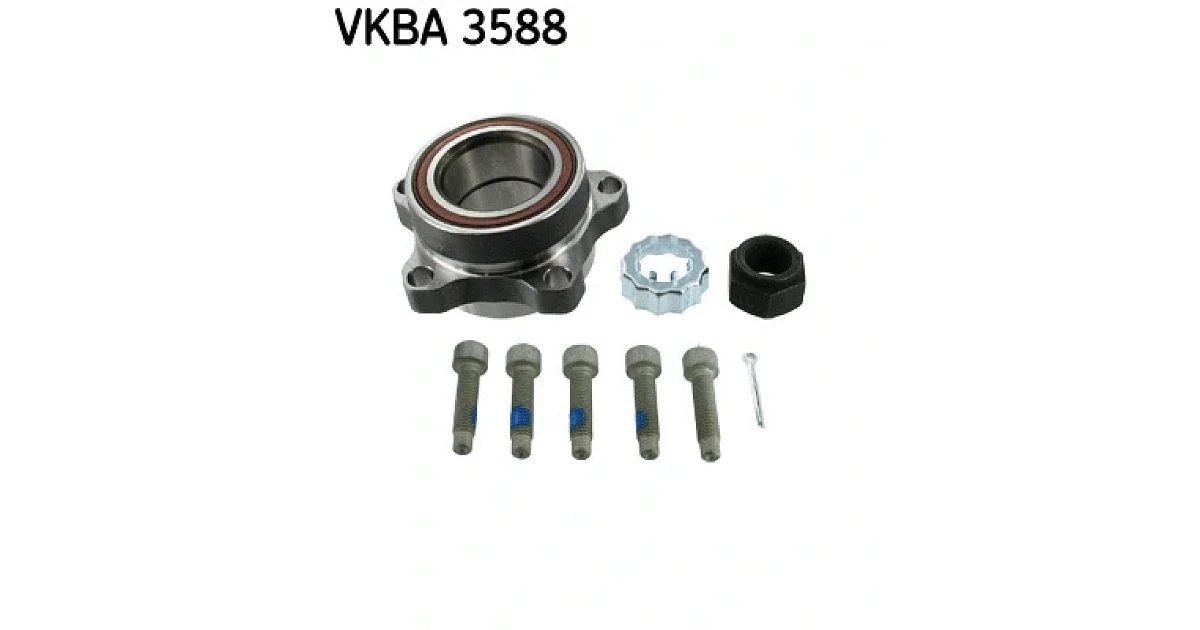 VKBA3588 - SKF - Комплект подшипника ступицы колеса
