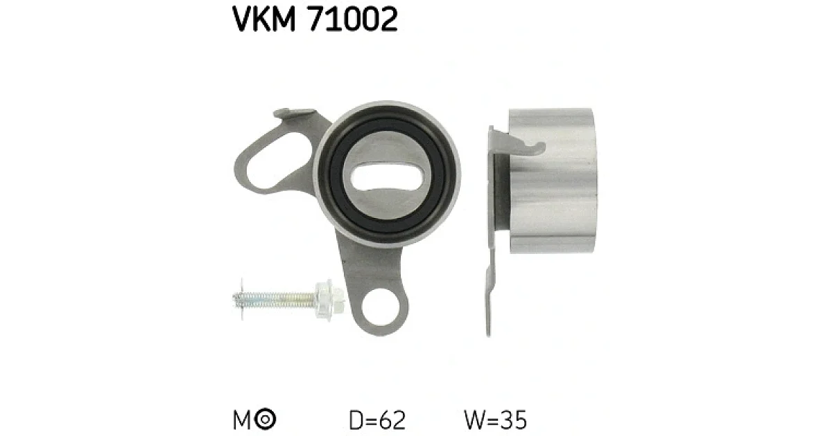 VKM71002 - SKF - Натяжной ролик, ремень ГРМ