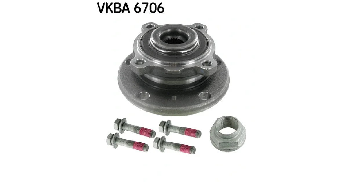 VKBA6706 - SKF - Комплект подшипника ступицы колеса