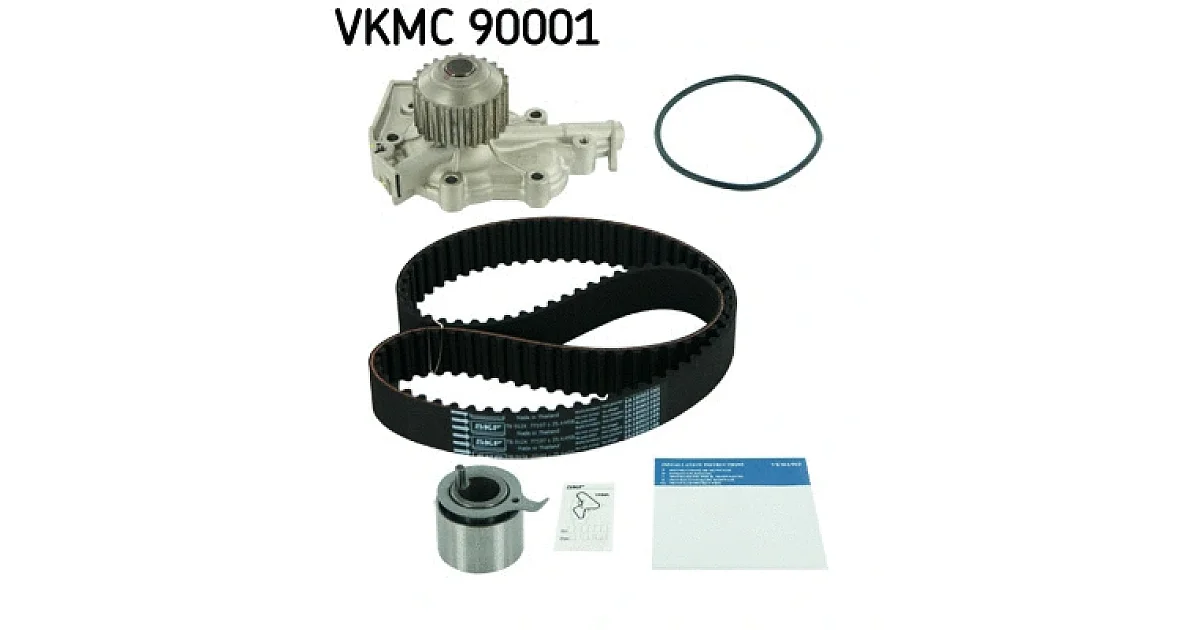 VKMC90001 - SKF - Водяной насос + комплект зубчатого ремня