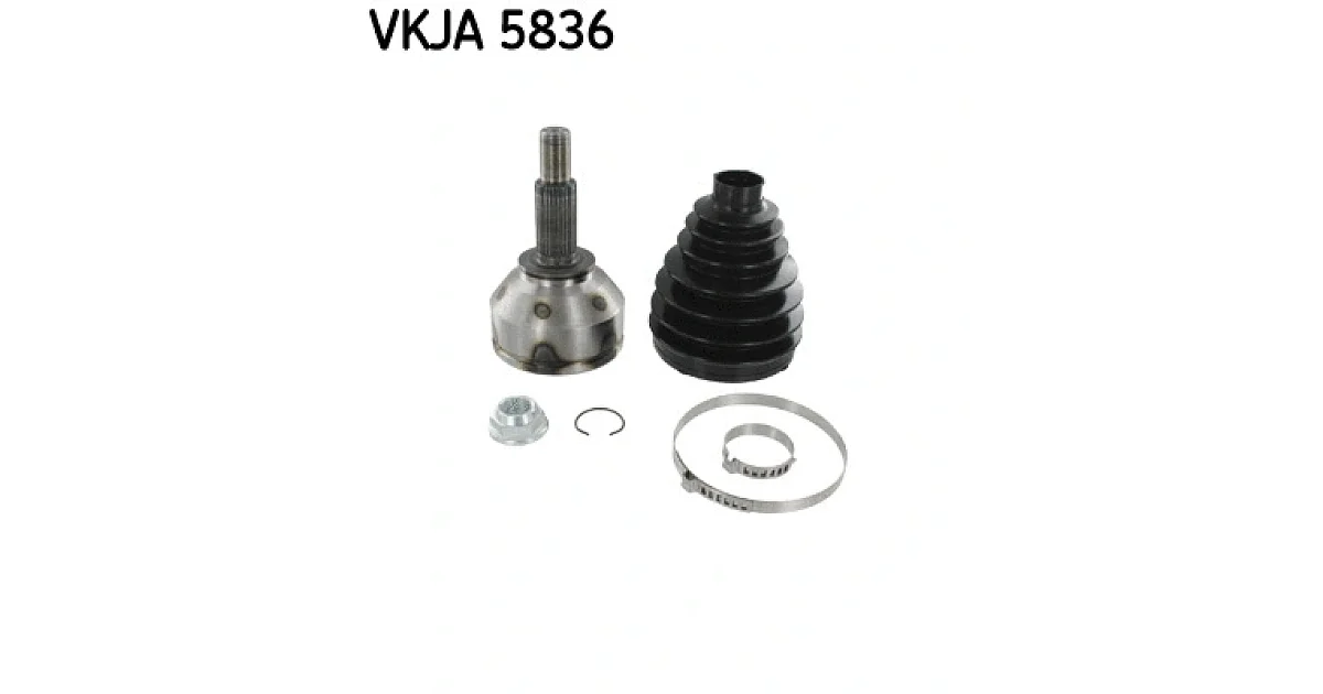 VKJA5836 - SKF - Шарнирный комплект, приводной вал