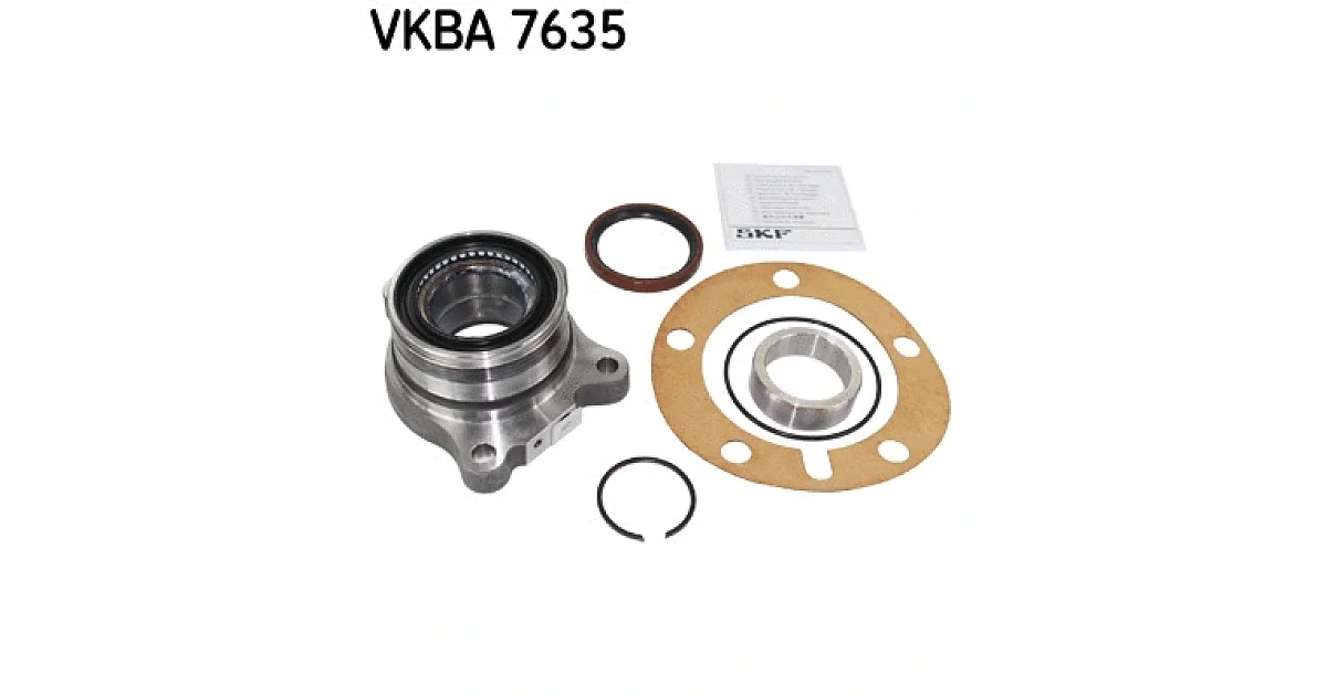 SKF VKBA 7635, Комплект подшипника ступицы колеса