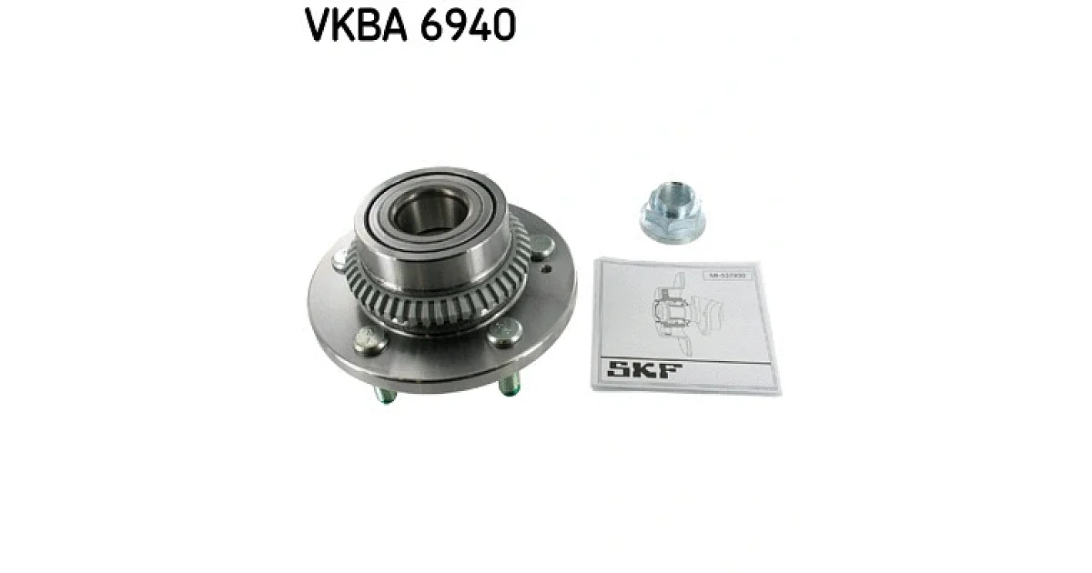 VKBA6940 - SKF - Комплект подшипника ступицы колеса