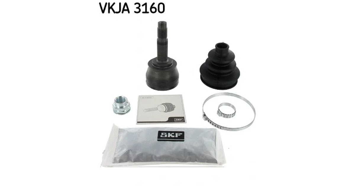 VKJA3160 - SKF - Шарнирный комплект, приводной вал