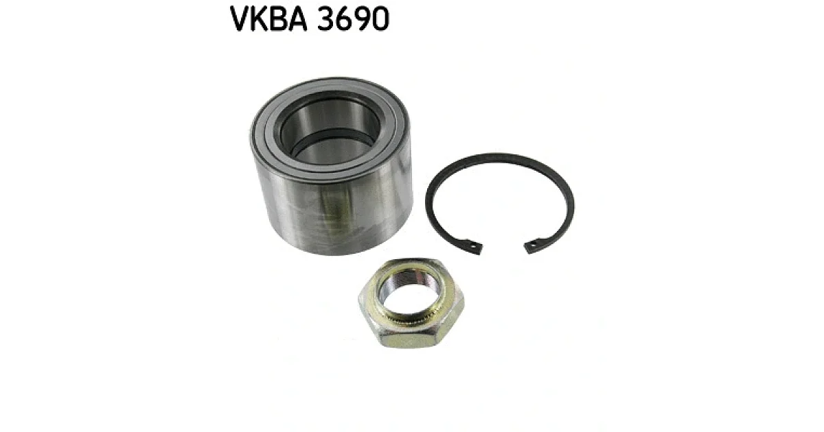 VKBA3690 - SKF - Комплект подшипника ступицы колеса