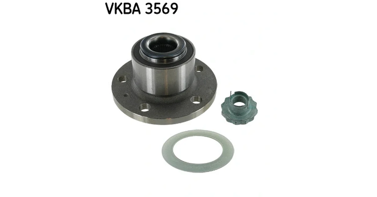 VKBA3569 - SKF - Комплект подшипника ступицы колеса