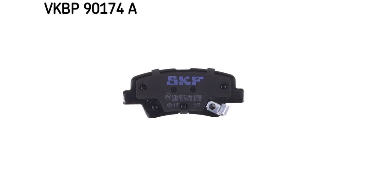 VKBP90174A - SKF - Комплект тормозных колодок, дисковый тормоз