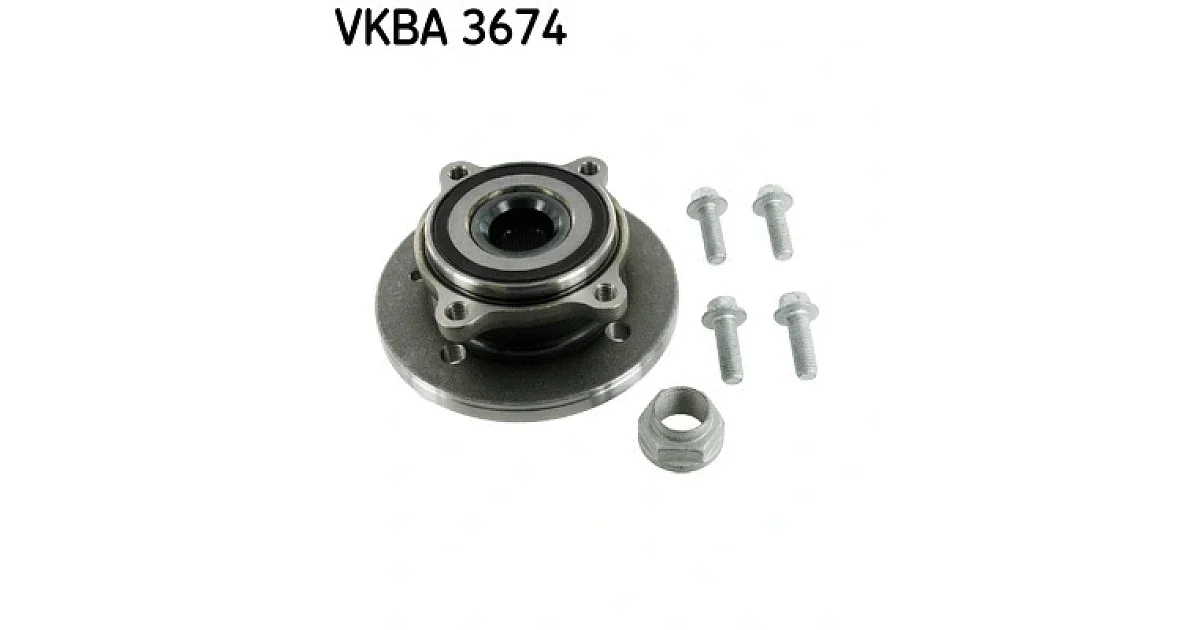 VKBA3674 - SKF - Комплект подшипника ступицы колеса