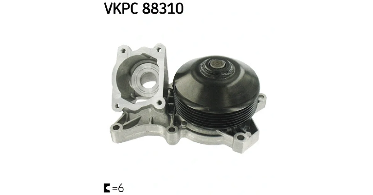 VKPC88310 - SKF - Водяной насос, охлаждение двигателя