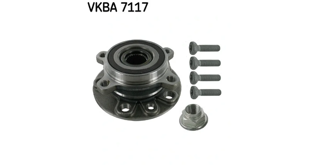 VKBA7117 - SKF - Комплект подшипника ступицы колеса