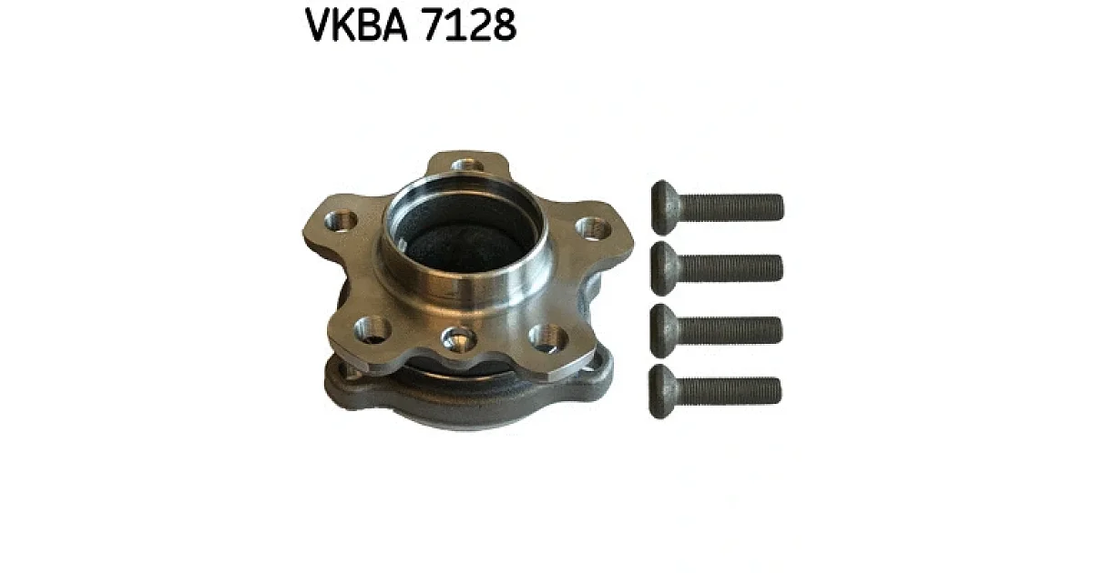 VKBA7128 - SKF - Комплект подшипника ступицы колеса