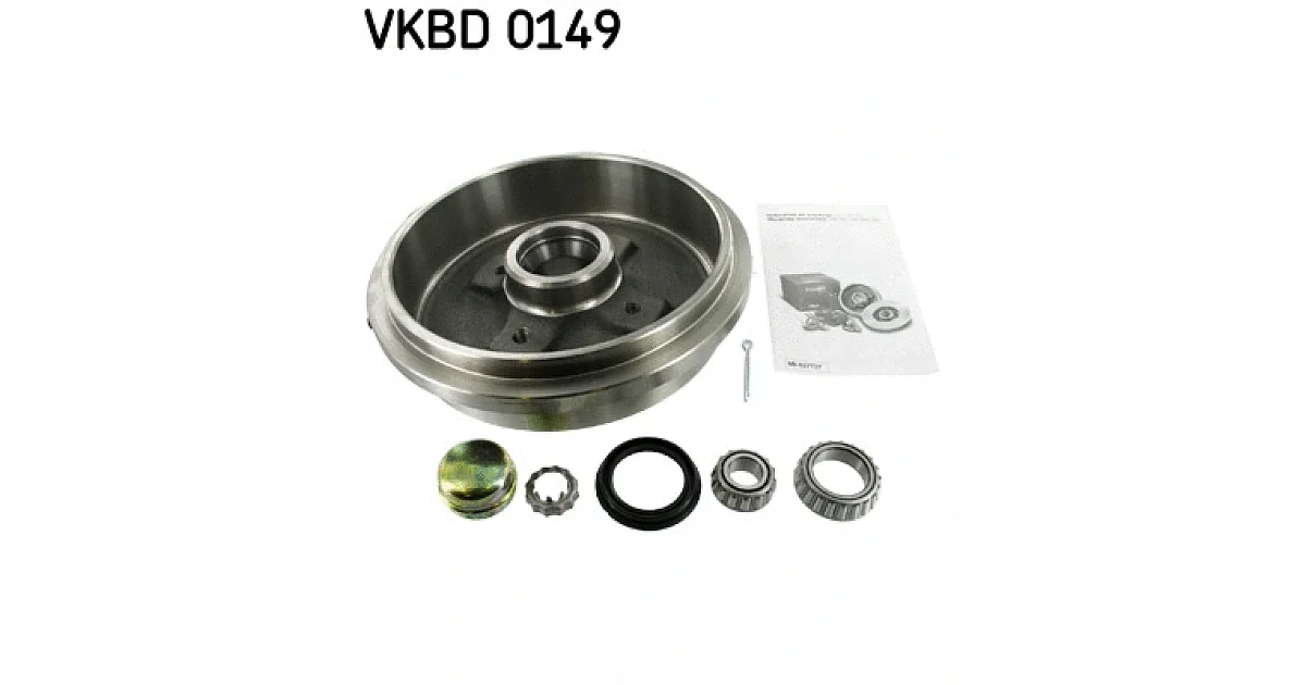 VKBD0149 - SKF - Тормозной барабан