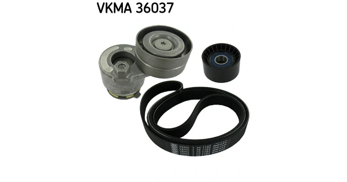 VKMA36037 - SKF - Поликлиновой ременный комплект