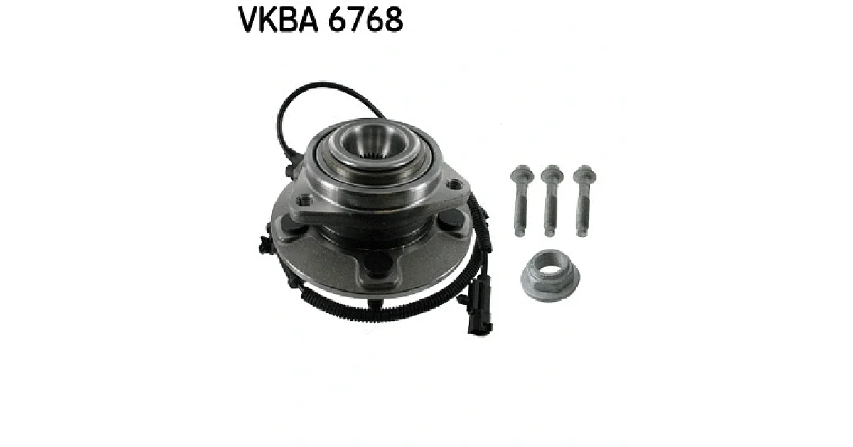 VKBA6768 - SKF - Комплект подшипника ступицы колеса
