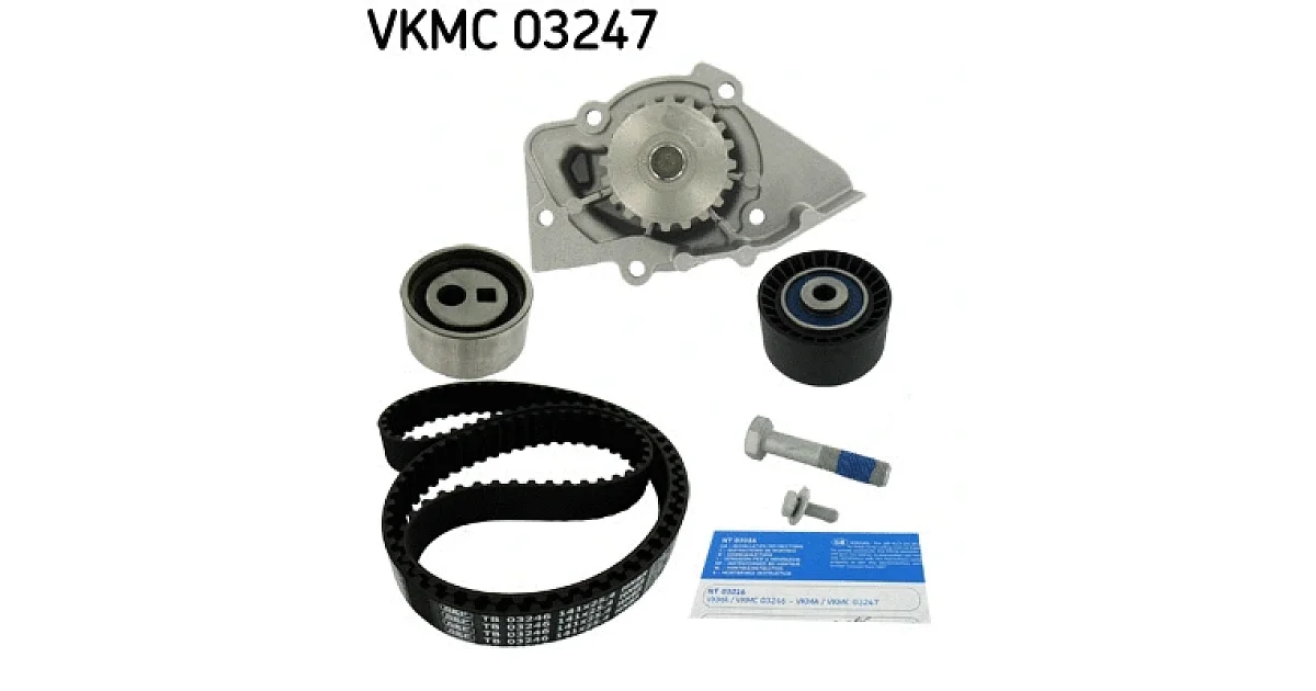 VKMC03247 - SKF - Водяной насос + комплект зубчатого ремня