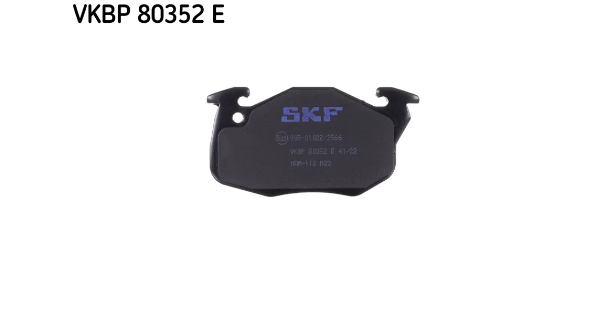 VKBP80352E - SKF - Комплект тормозных колодок, дисковый тормоз