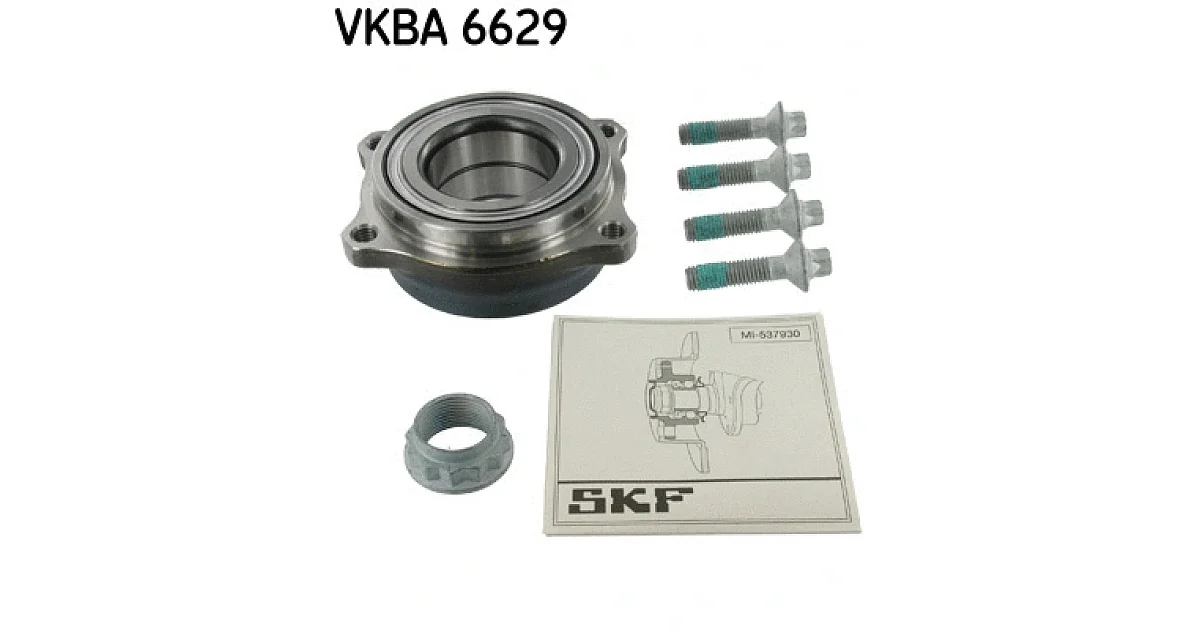 VKBA6629 - SKF - Комплект подшипника ступицы колеса
