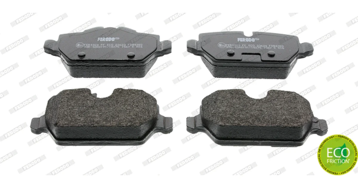 FERODO FDB4383, Комплект тормозных колодок, дисковый тормоз