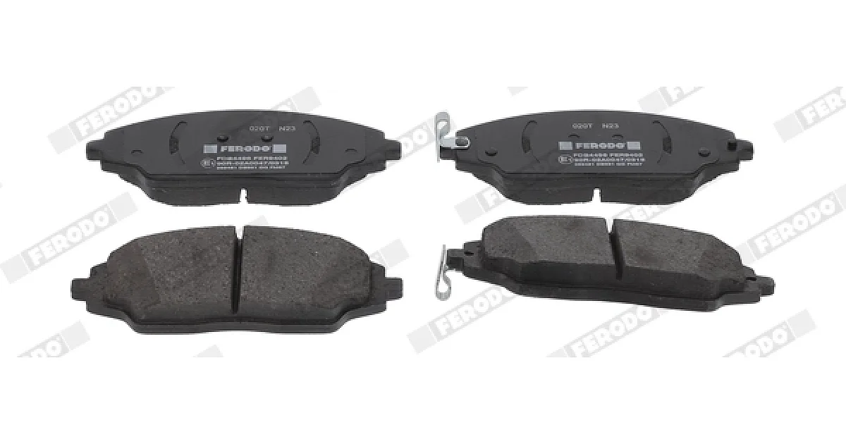 FERODO FDB4496, Комплект тормозных колодок, дисковый тормоз