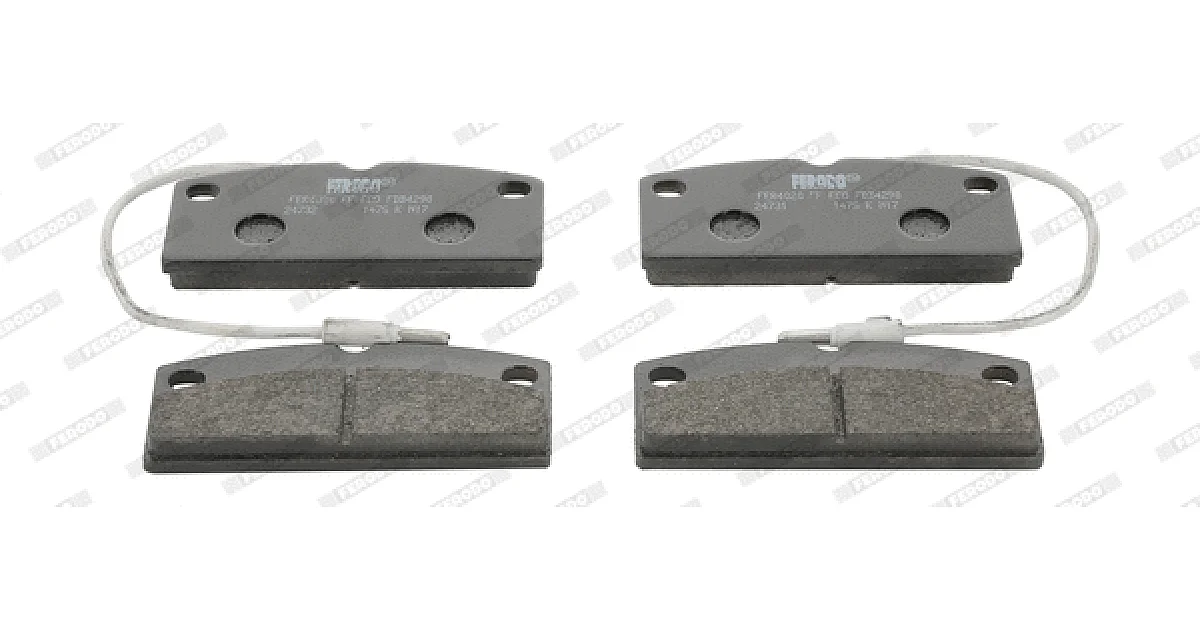 FERODO FDB4290, Комплект тормозных колодок, дисковый тормоз