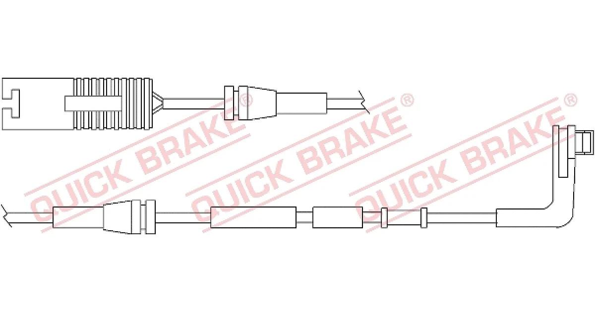WS0270A - QUICK BRAKE - Сигнализатор, износ тормозных колодок