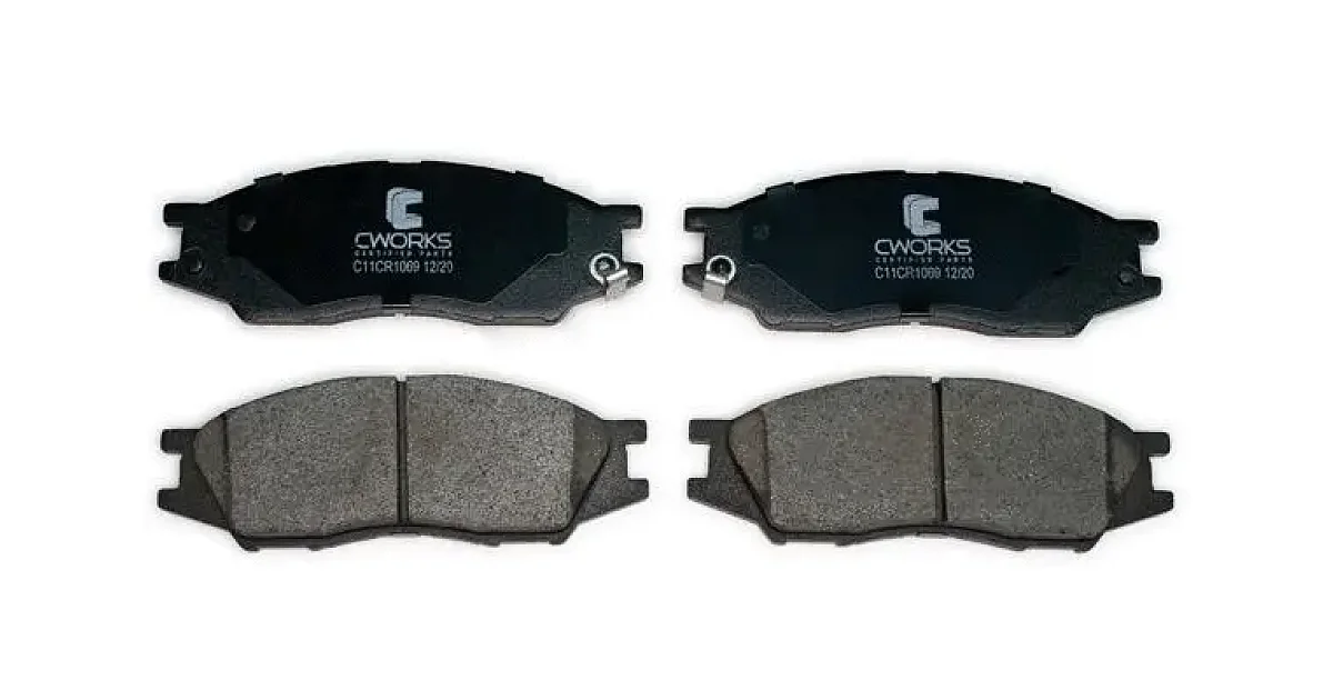 CWORKS C11CR1069, Комплект тормозных колодок, дисковый тормоз