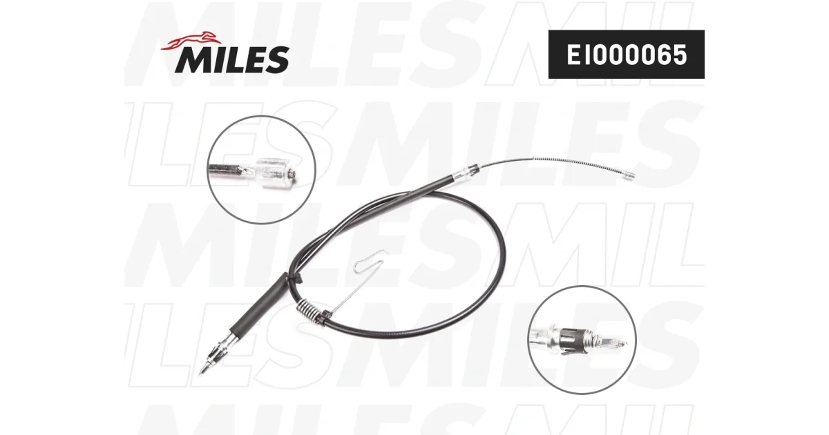 MILES - EI000065 - Тросик, cтояночный тормоз