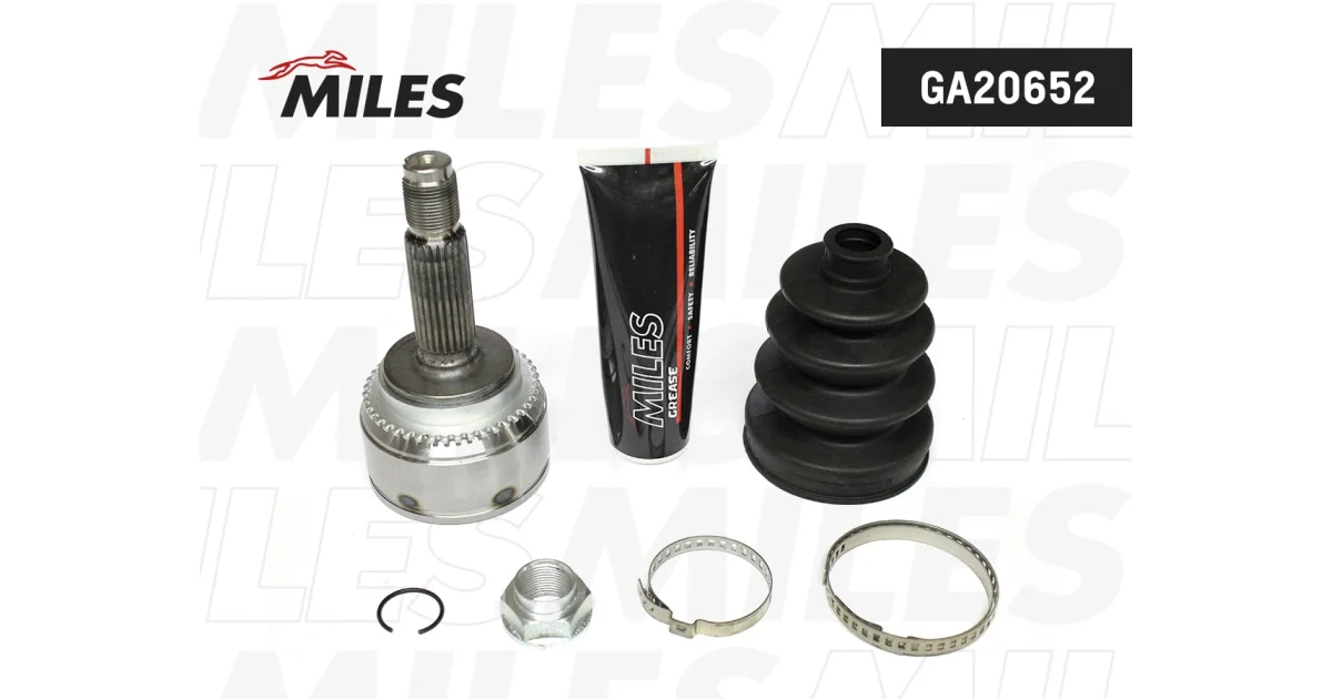GA20652 - MILES - Шарнирный комплект, приводной вал