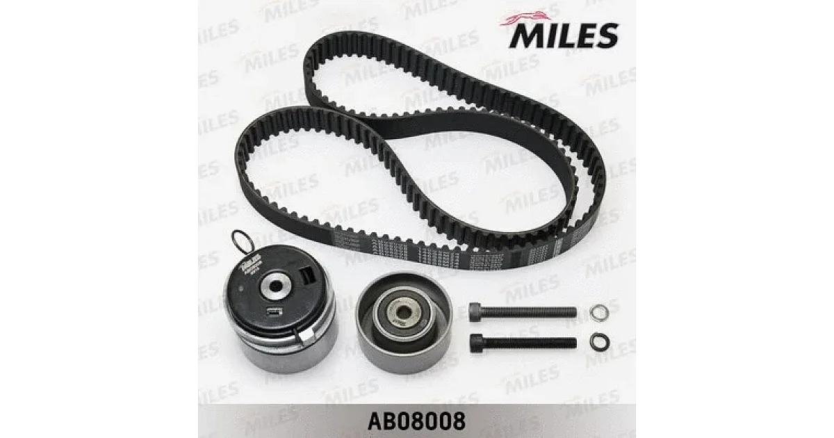 MILES AB08008, Комплект ремня ГРМ