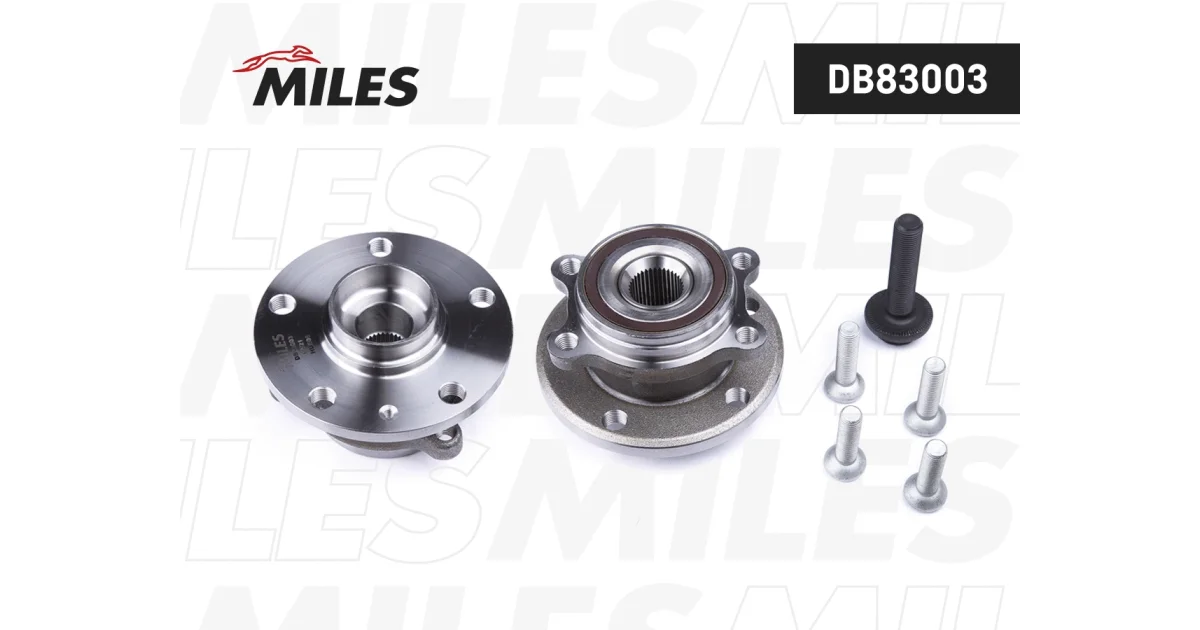 MILES DB83003, Комплект подшипника ступицы колеса
