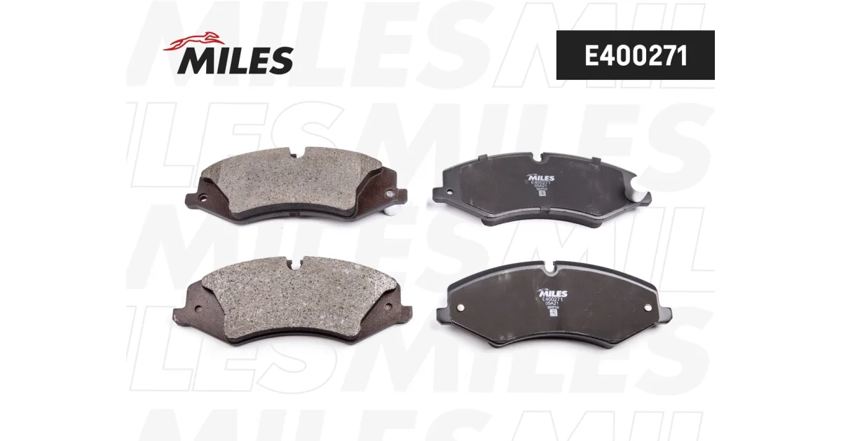 MILES E400271, Комплект тормозных колодок, дисковый тормоз