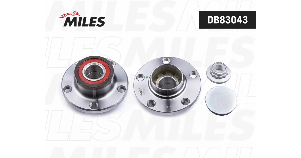 MILES DB83043, Комплект подшипника ступицы колеса