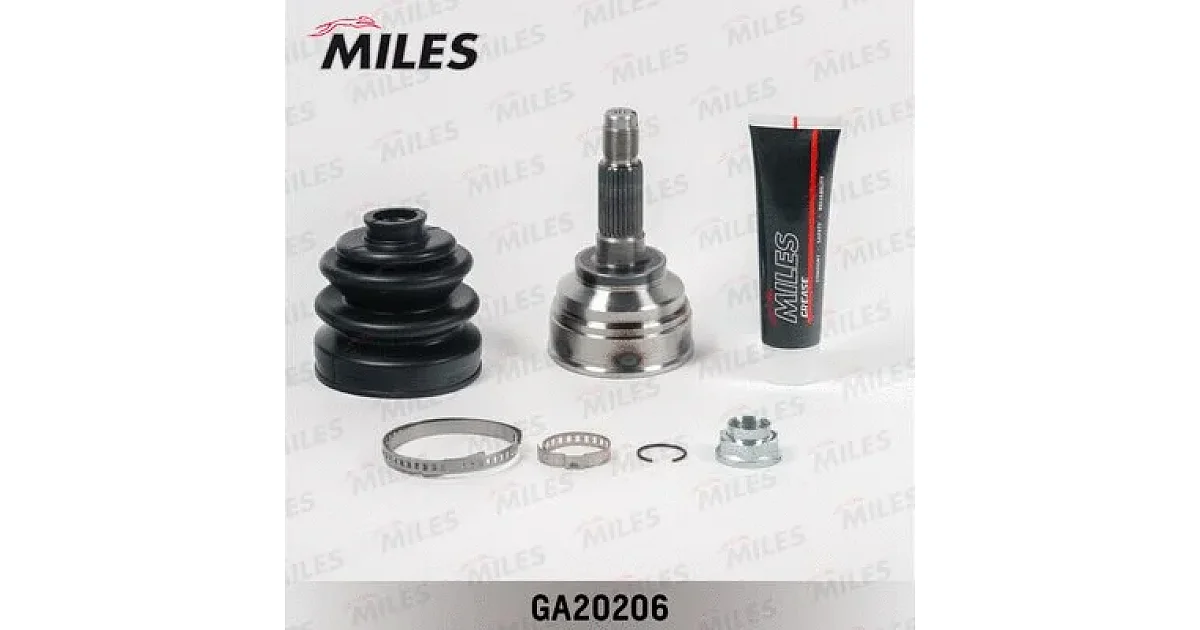 GA20206 - MILES - Шарнирный комплект, приводной вал