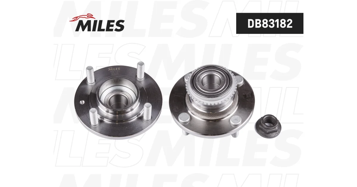 MILES DB83182, Комплект подшипника ступицы колеса