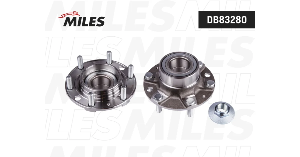 MILES DB83280, Комплект подшипника ступицы колеса