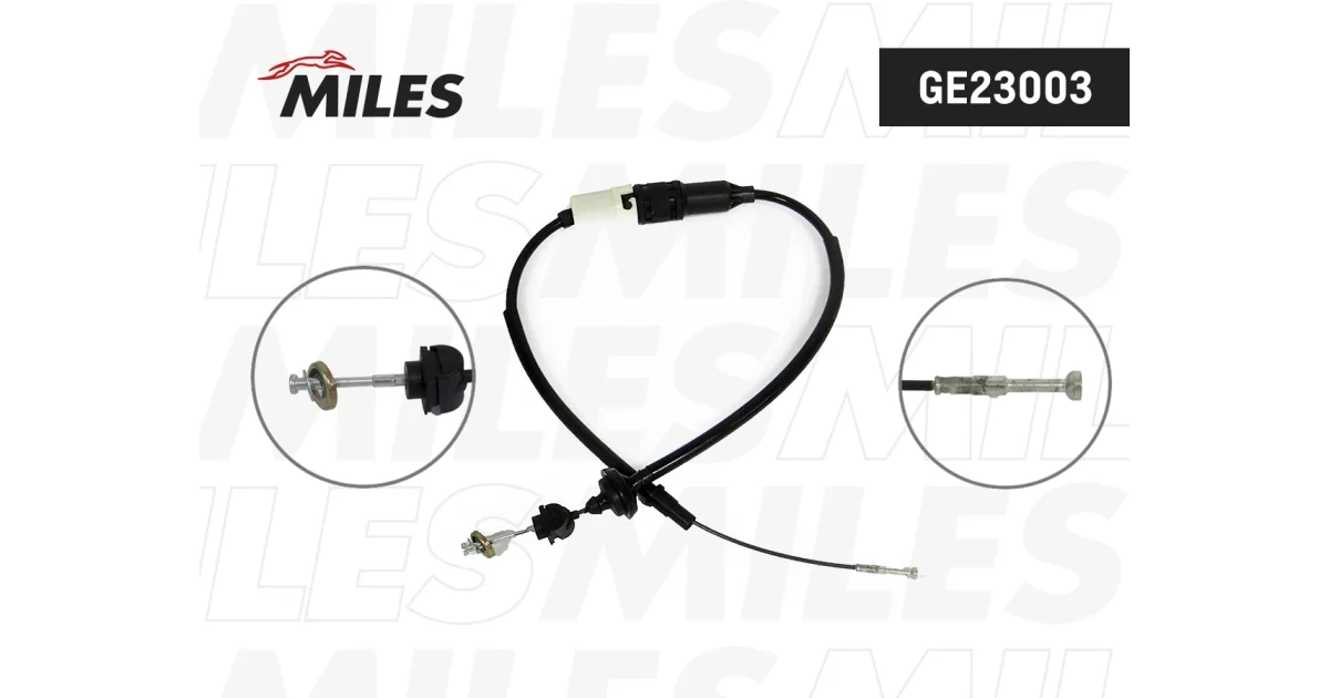 GE23003 - MILES - Трос, управление сцеплением