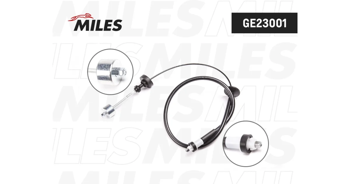 GE23001 - MILES - Трос, управление сцеплением