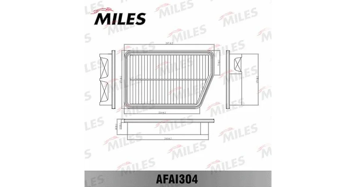 AFAI304 - MILES - Воздушный фильтр
