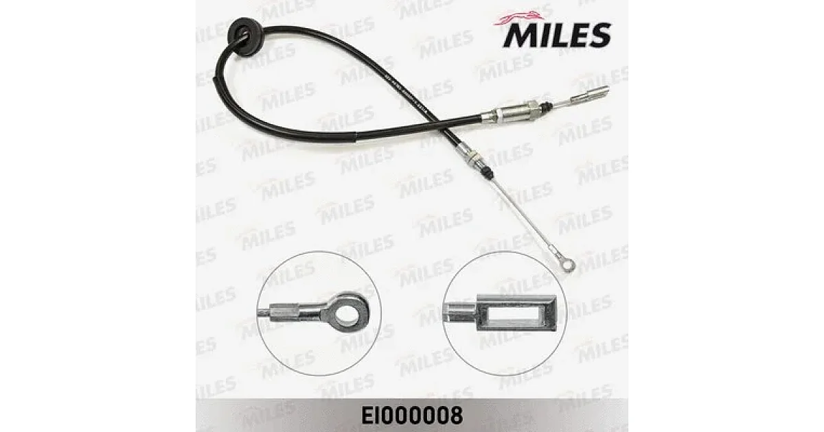 EI000008 - MILES - Тросик, cтояночный тормоз