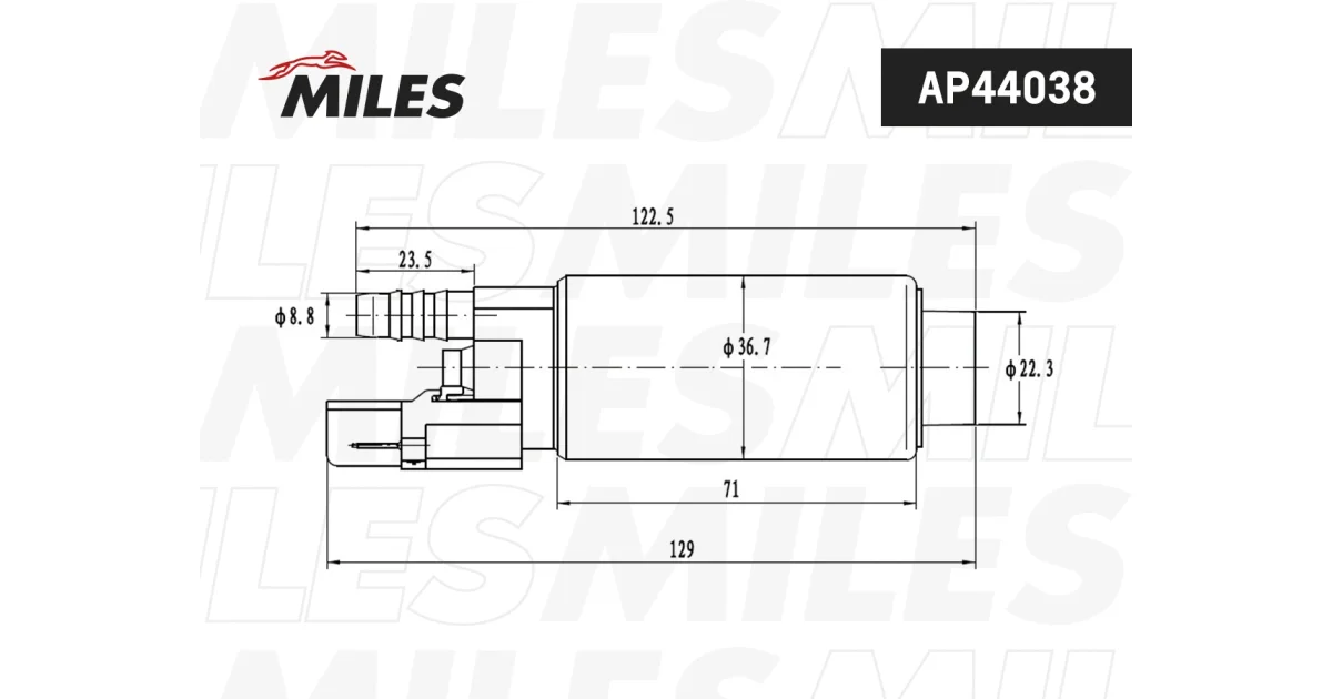 AP44038 - MILES - Топливный насос