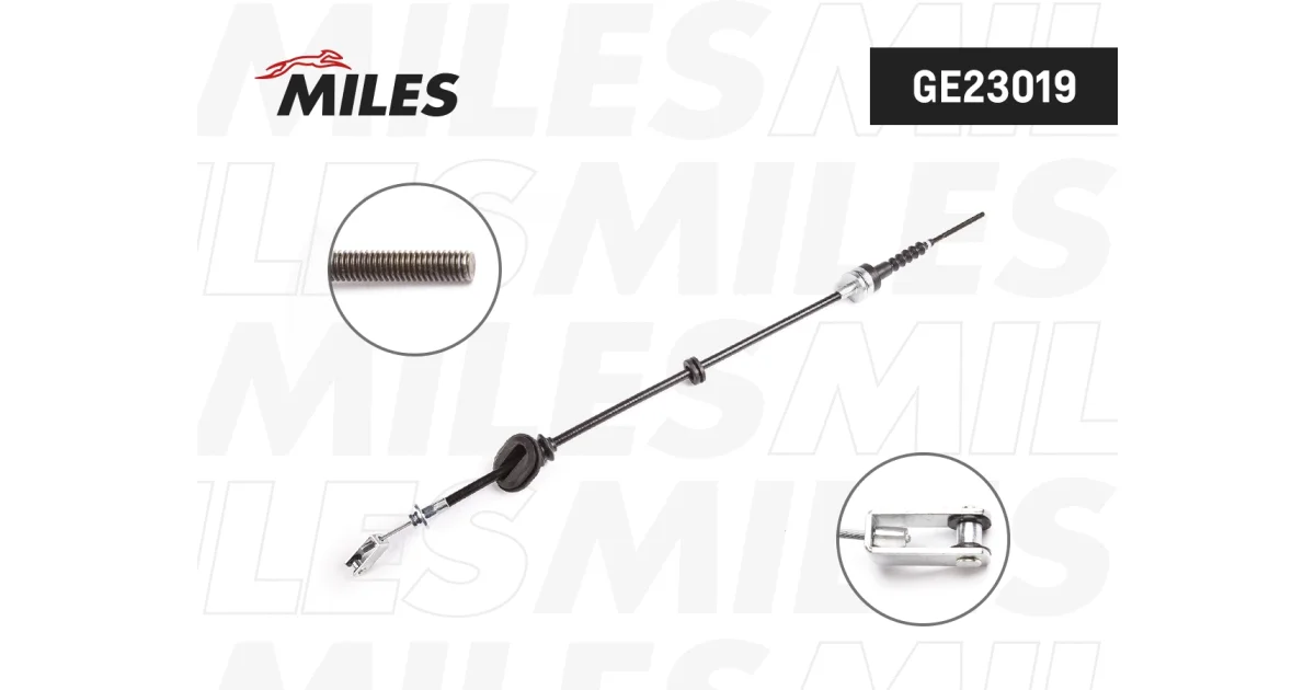 GE23019 - MILES - Трос, управление сцеплением