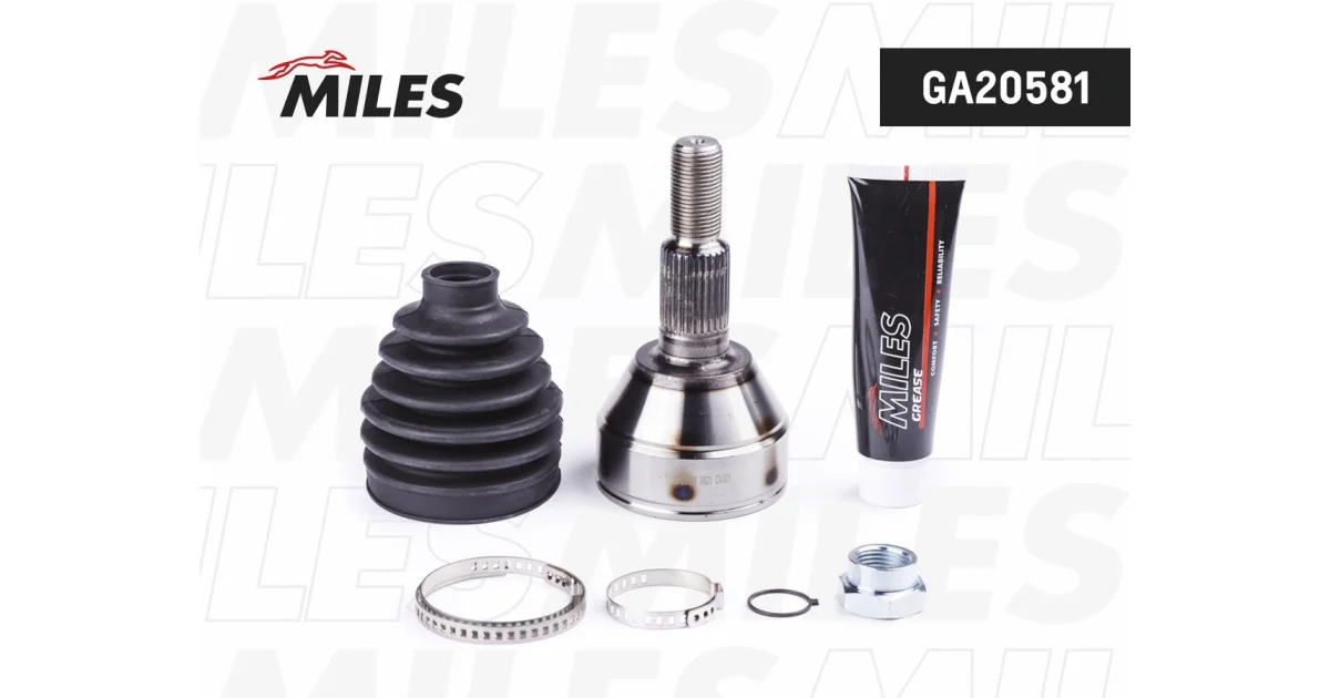 GA20581 - MILES - Шарнирный комплект, приводной вал