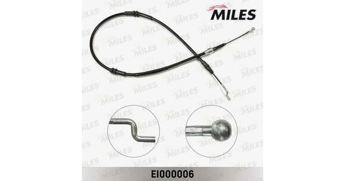 EI000006 - MILES - Тросик, cтояночный тормоз